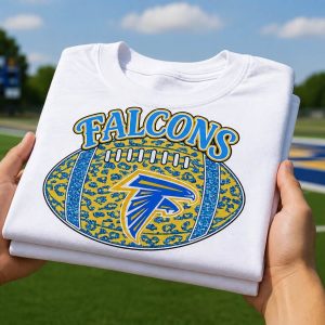 Falcons Glitter Football