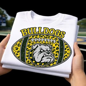 Bulldogs Glitter Football Shirt