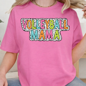 Volleyball Mama Polka Dots
