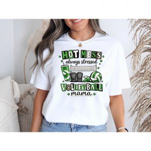 Volleyball Mama - Green/Black