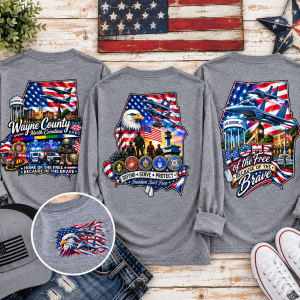 Wayne County First Responder/Military/Freedom Shirt